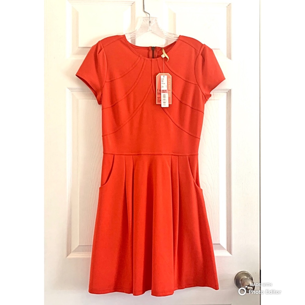 Giani Bini orange summer dress